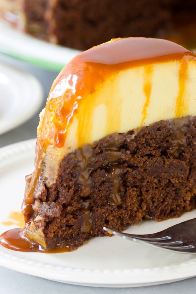 Chocolate Caramel Flan recipe