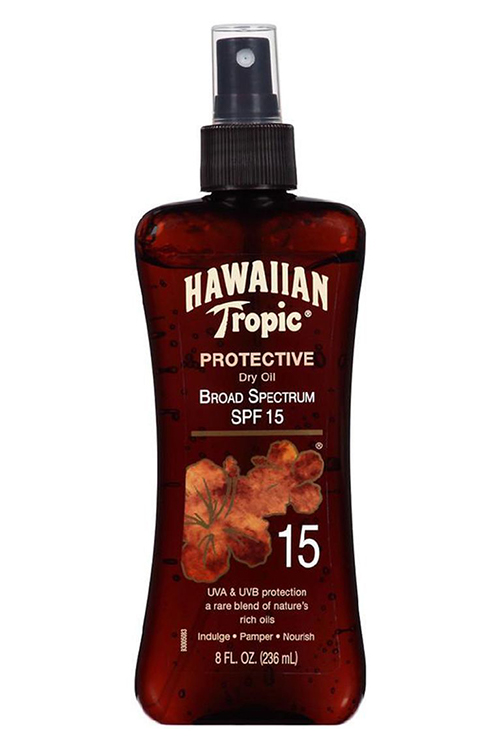 Hawaiian Tropic tanning oil