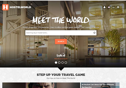 سفر - موقع Hostelworld.com لحجز نزل