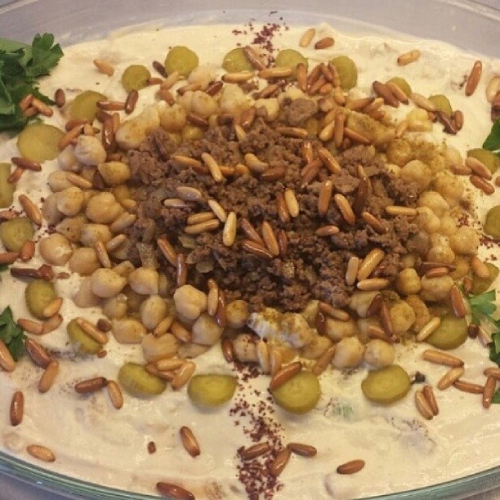 Lebanese Meat & Hummus Fattah Recipe