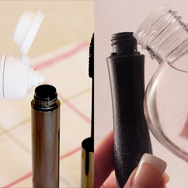 clumpy mascara - makeup tricks -  mascara