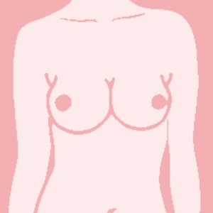 close set breast shape