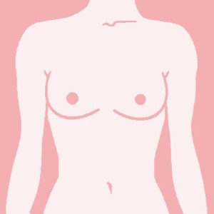 Athletic breast shape