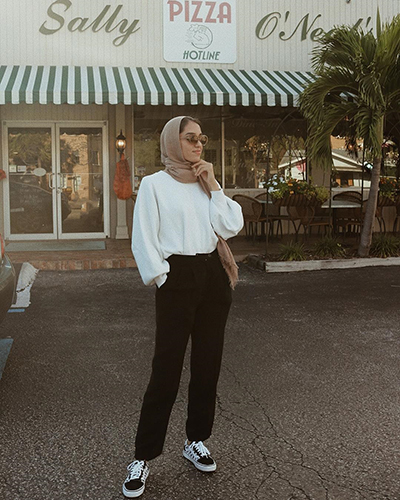 oversized sweaters - how to wear oversized sweaters with hijab