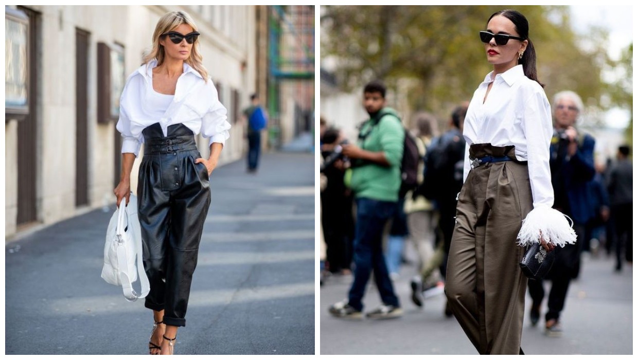 white shirt style tips for hourglass body shape