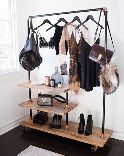 Clothes storage - clothing racks ideas - How to organize your clothes